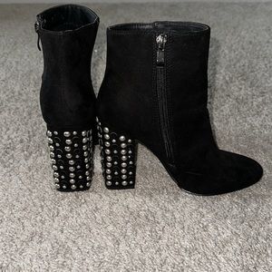 Cute studded heeled boots!!!!